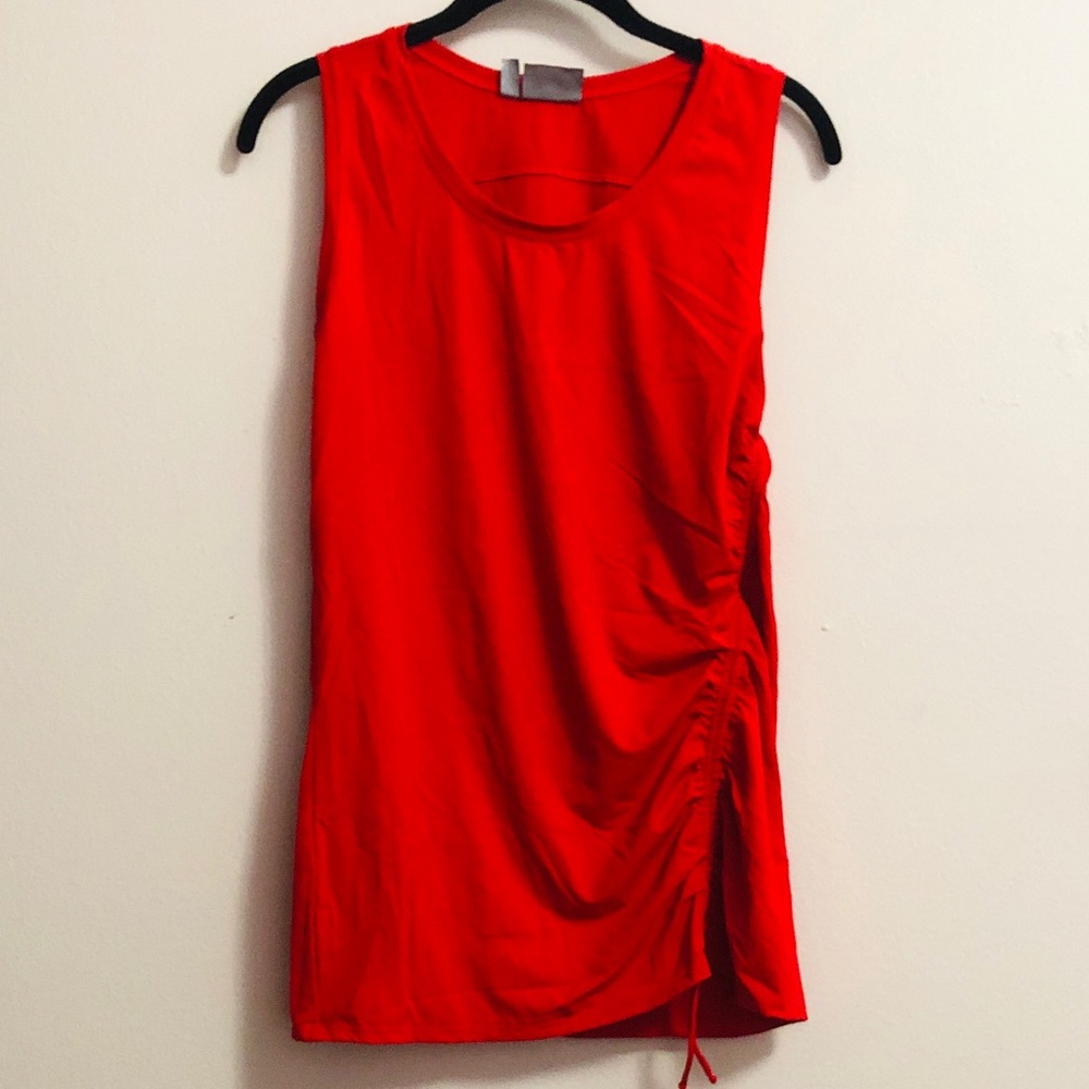 Athleta sports side ruched tank top